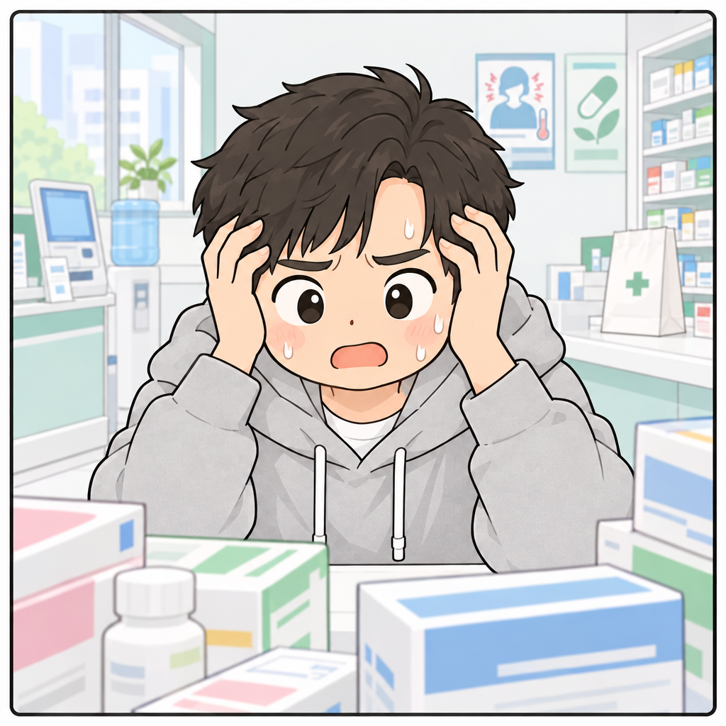 병원·약국에서 증상 말하기 표지