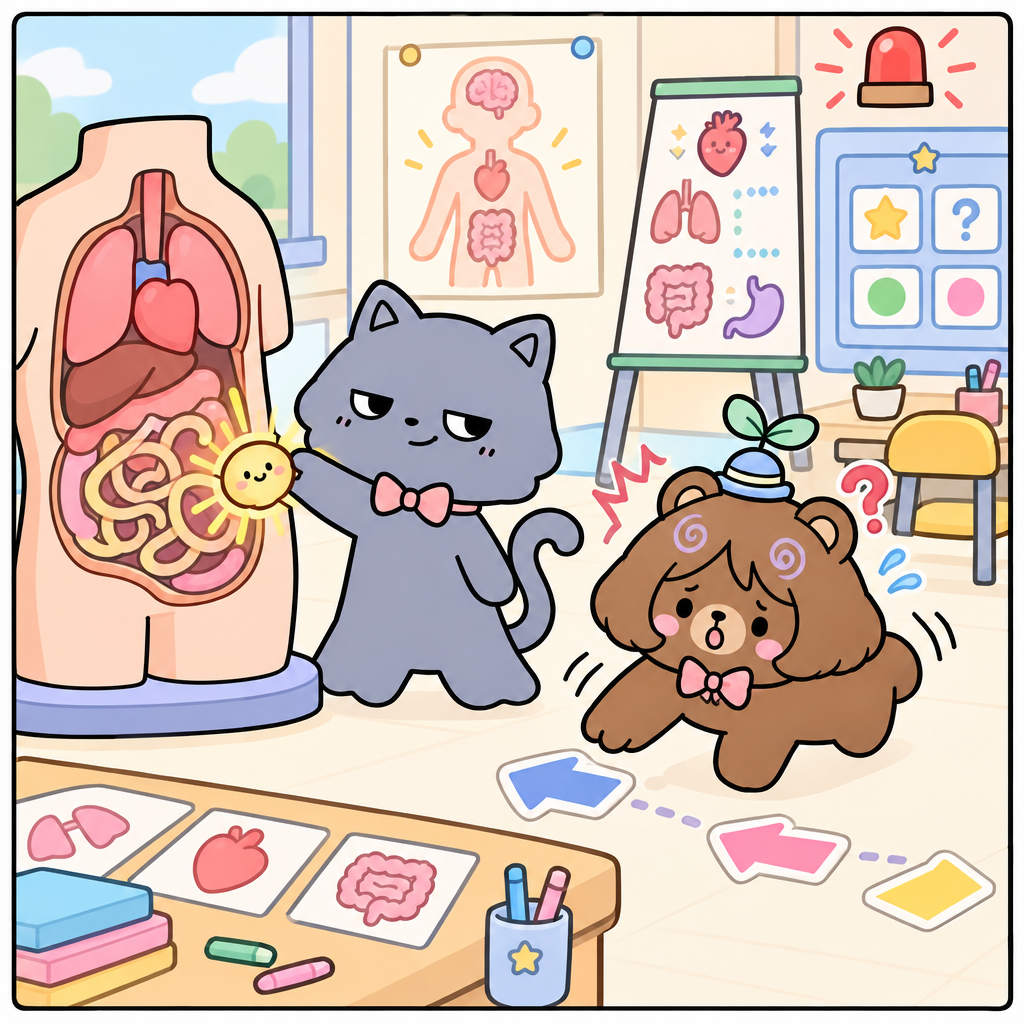 우리 몸의 구조 표지