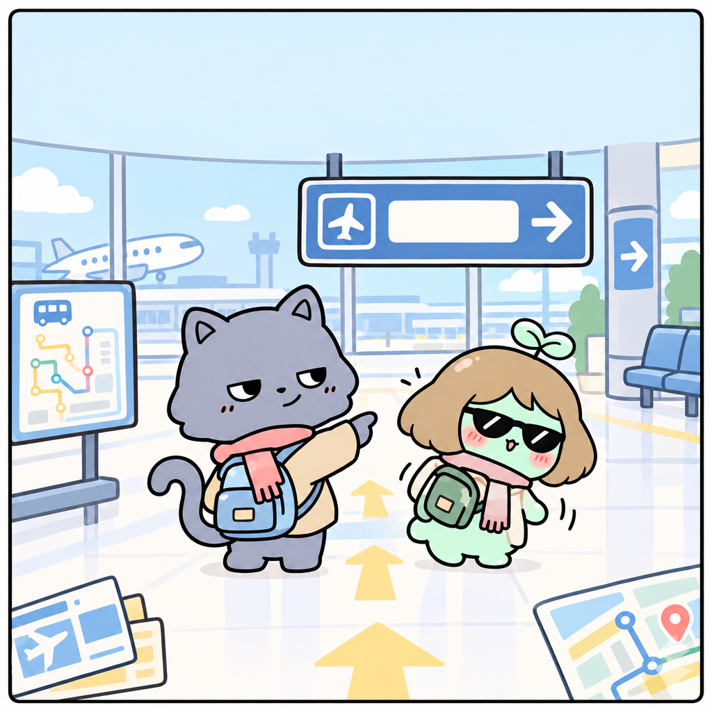화살표가 저쪽을 가리켜!