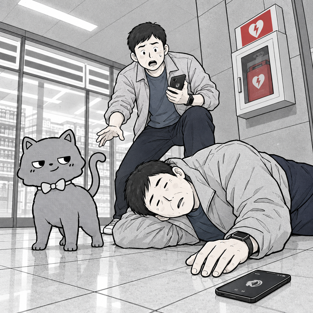 심폐소생술, 4분의 기적 표지