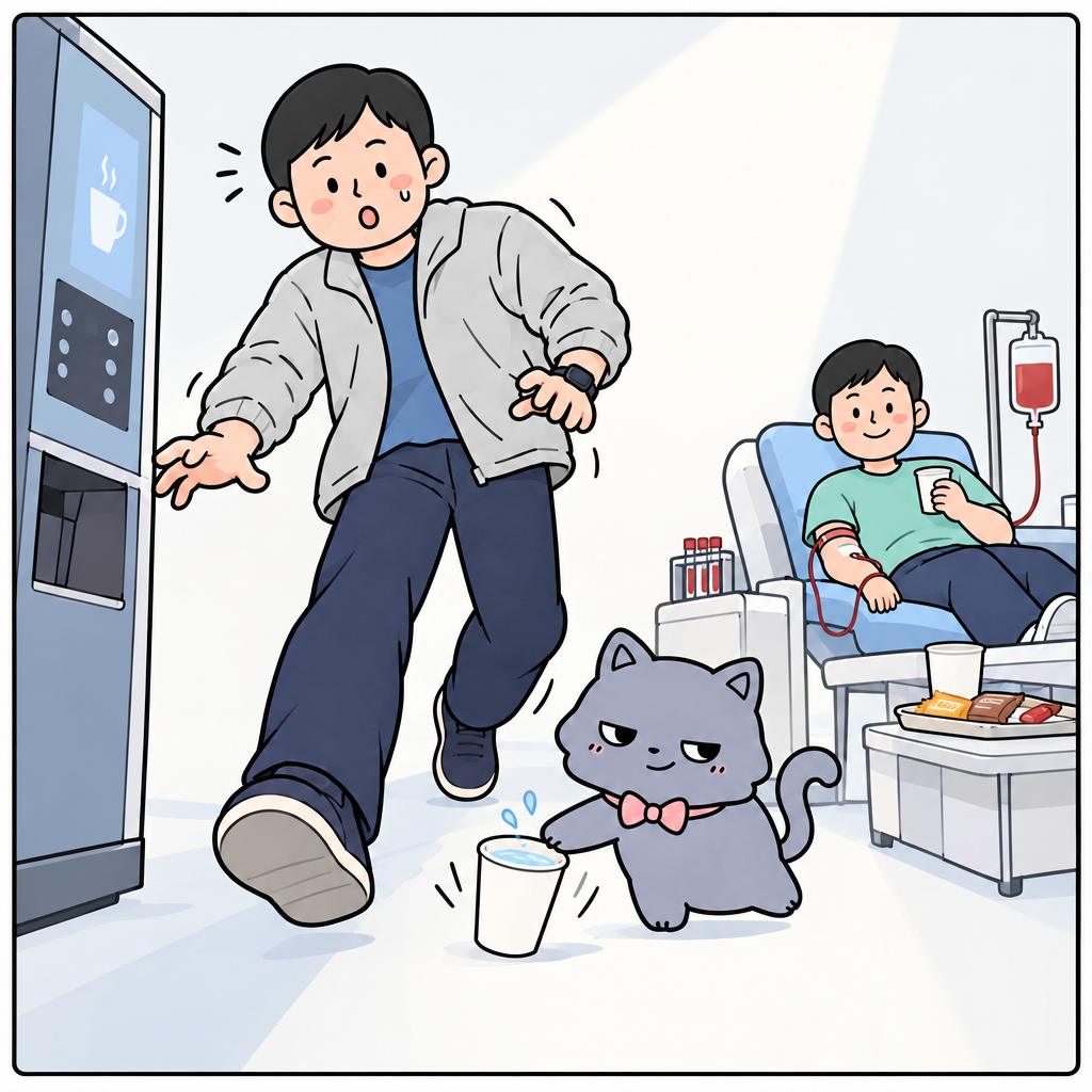 헌혈 한 번이 만드는 기적 표지