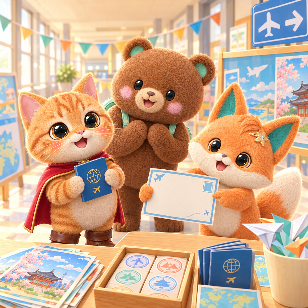 どこにいきたいですか。