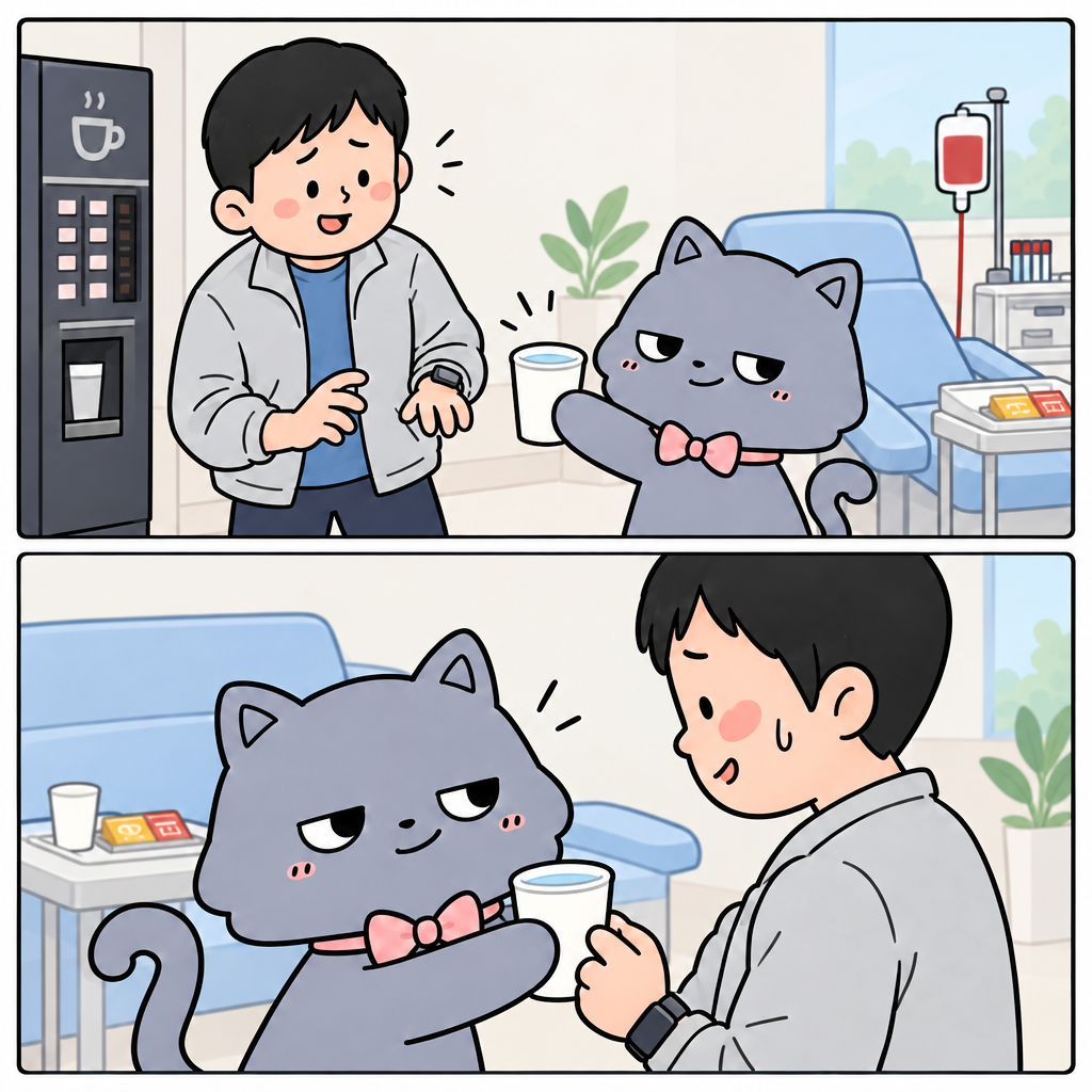 물도 이렇게 맛있었나?