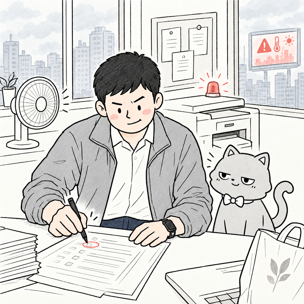 오늘 더운 건 그냥 날씨죠.