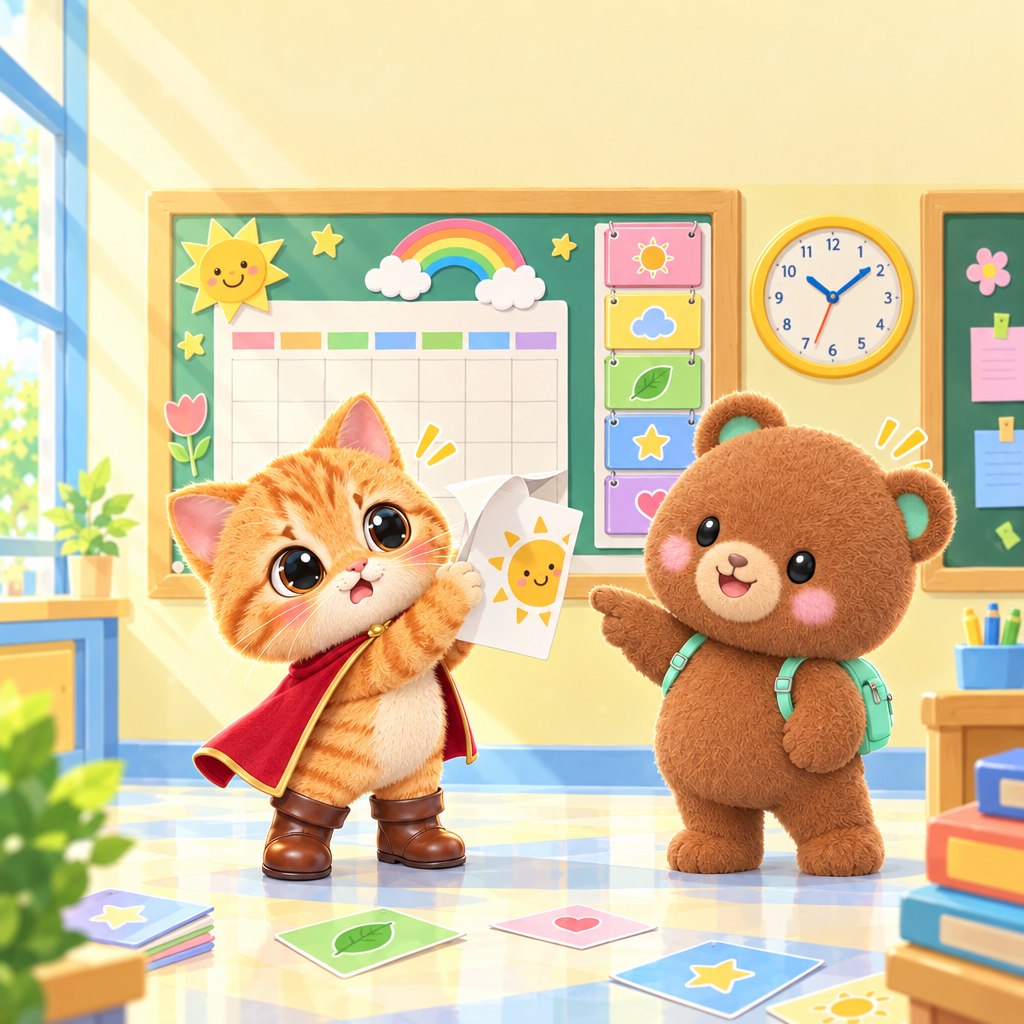 カードがブーツの顔にぺたりと貼りついた。曜日の言葉はげつびではなく、げつようびだった。
