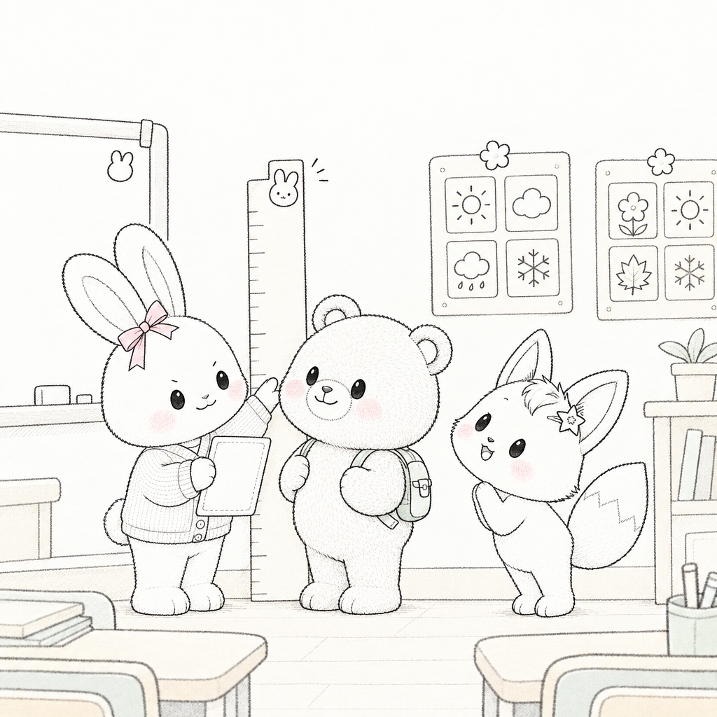 토순이는 비교하는 쪽을 먼저 말하고, 比 뒤에 대상을 붙였다. 더 크다고 강조할 때는 A 比 B 更 형용사로 말한다.
