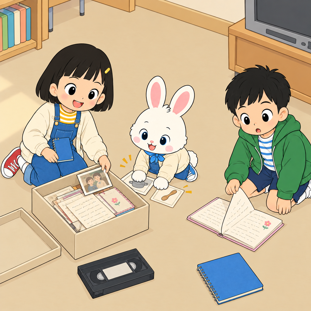사진과 편지는 지나간 생활을 보여주는 자료다. 내일의 일기예보처럼 아직 오지 않은 일은 과거 자료가 아니다.