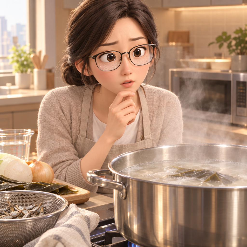 국물의 바탕 — 멸치·다시마 밑국물 표지