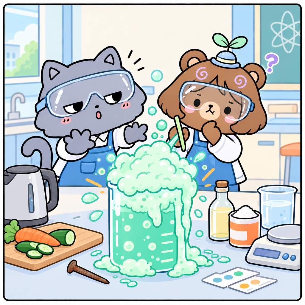물리 변화와 화학 변화 표지