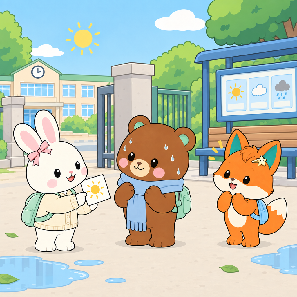 今天天气怎么样？