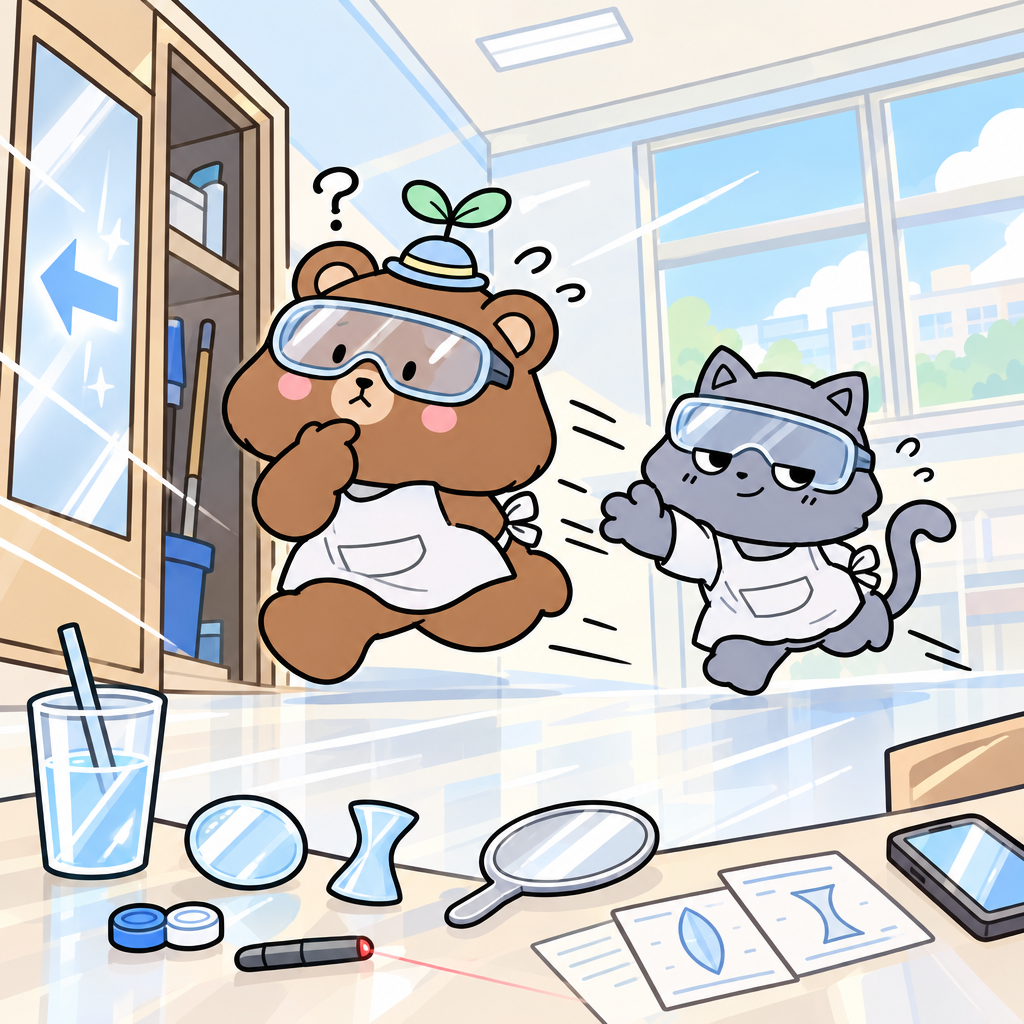 렌즈와 거울 표지