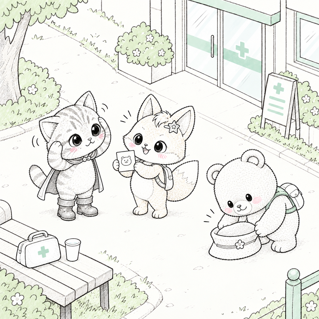 あたま が いたい です？