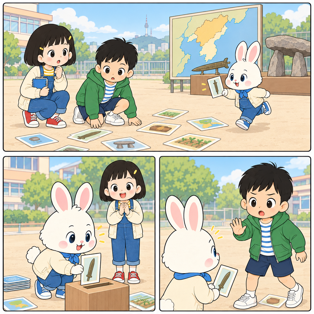 첫 문은 고조선의 탄생을 묻고 있었다. 고조선은 기원전 10세기경 한반도 서북 지역에 성립한 최초의 국가이며, 요령과 한반도 서북 지역의 농경 문화와 청동기 문화 세력이 통합되어 세워졌다.