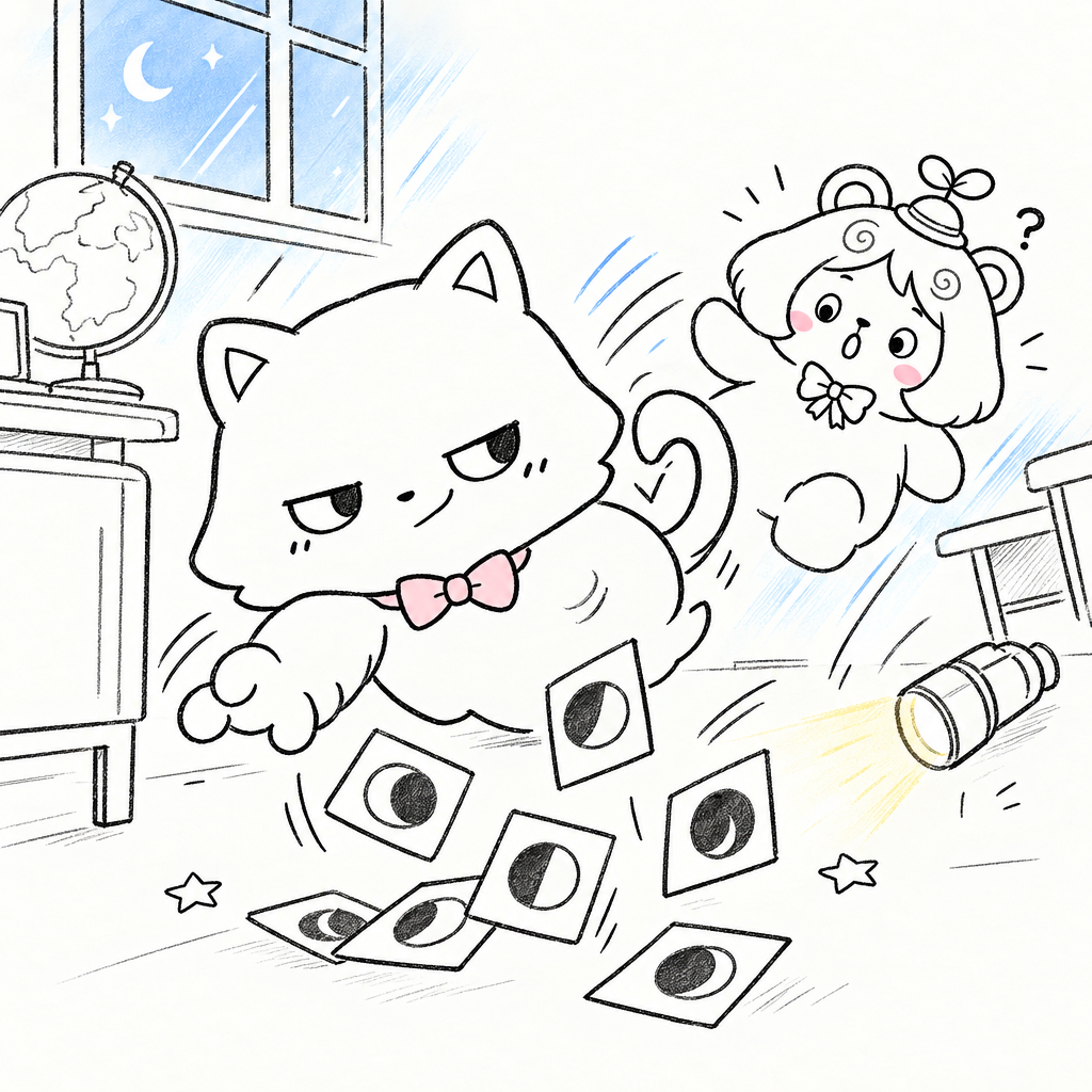 지구와 달 표지