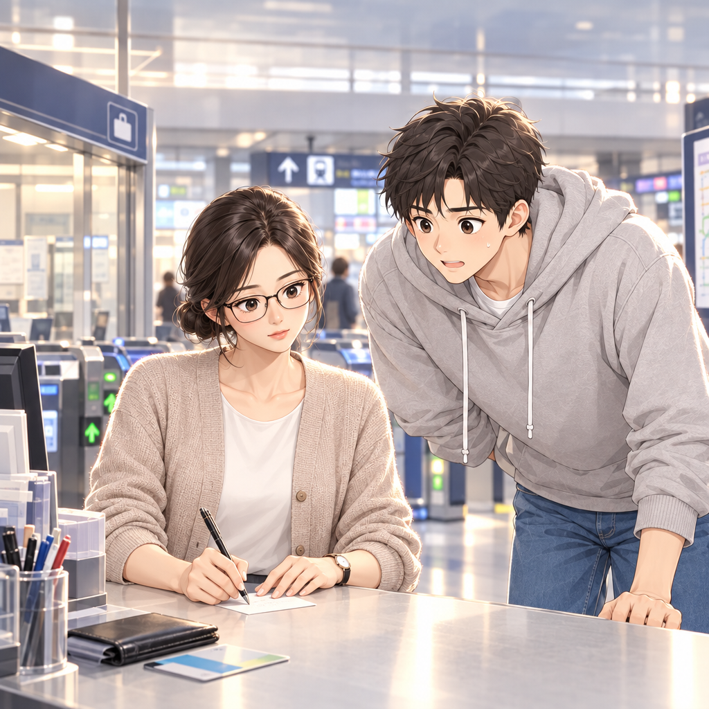 財布をなくしたんですが。
