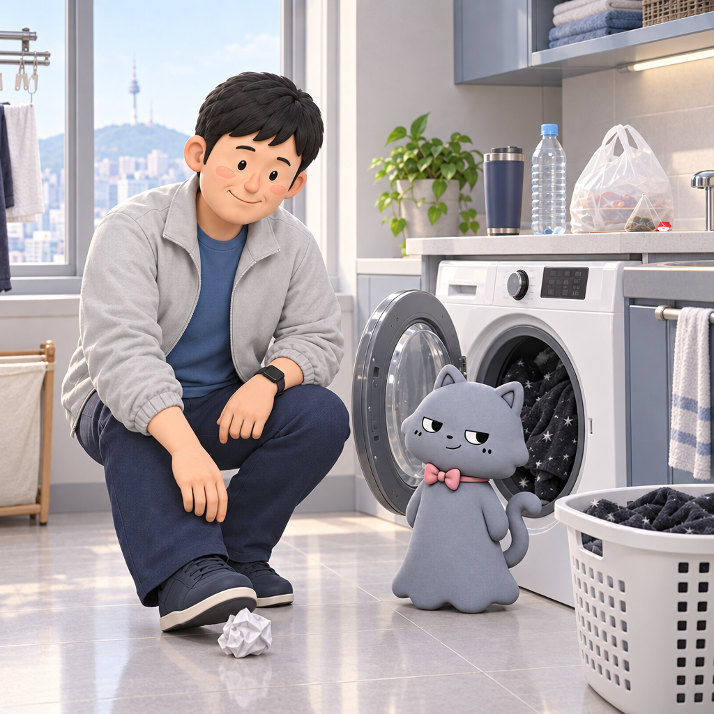 미세 플라스틱의 크기 범위는 1 μm에서 5 mm입니다. 박동진은 μm와 mm를 크게 착각해 메모를 틀립니다.