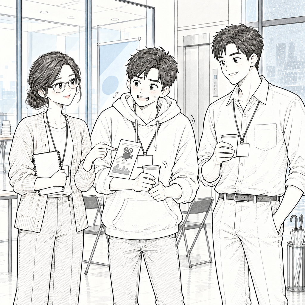 会話が止まりかけたとき、 서연 영화 취향을 자연스럽게 말했습니다. 동작을 취향으로 말할 때는 「Vるのが好きです」 형태가 쓰입니다.