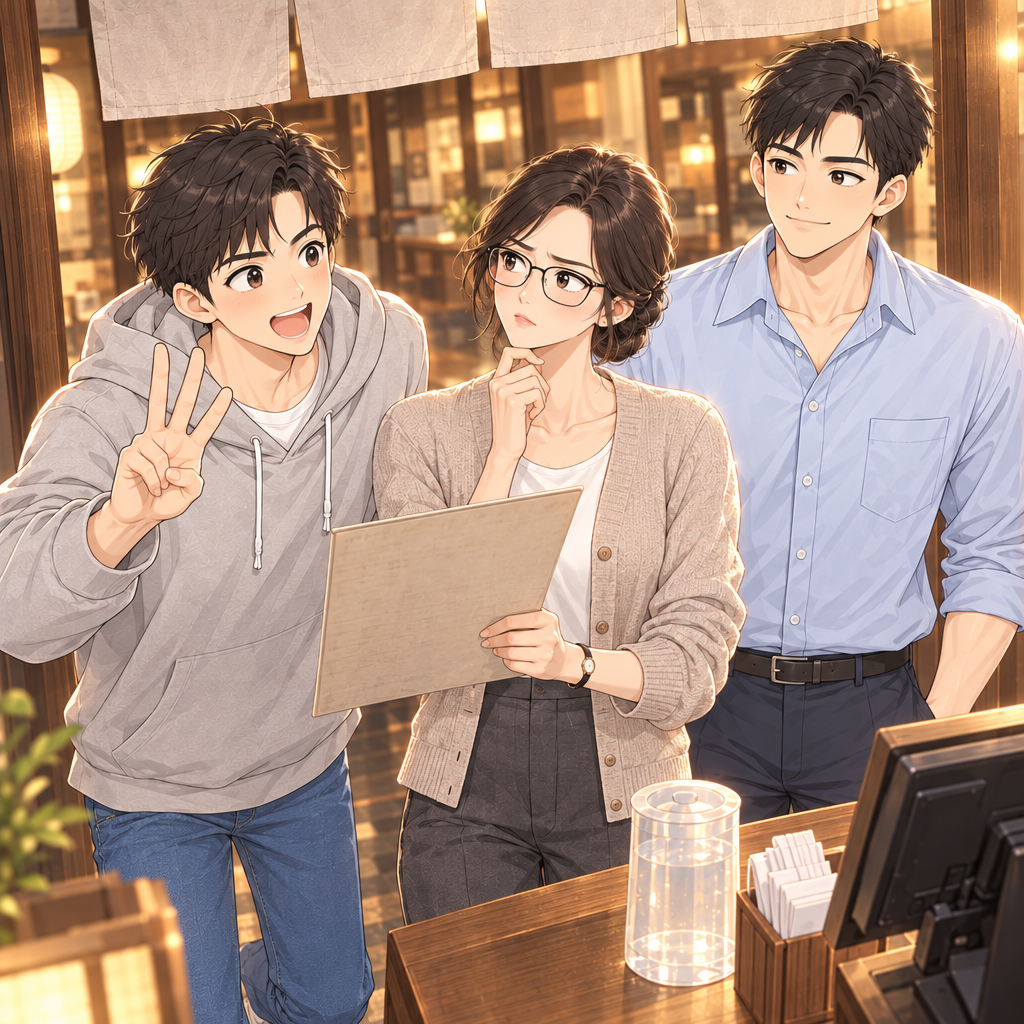 さん！