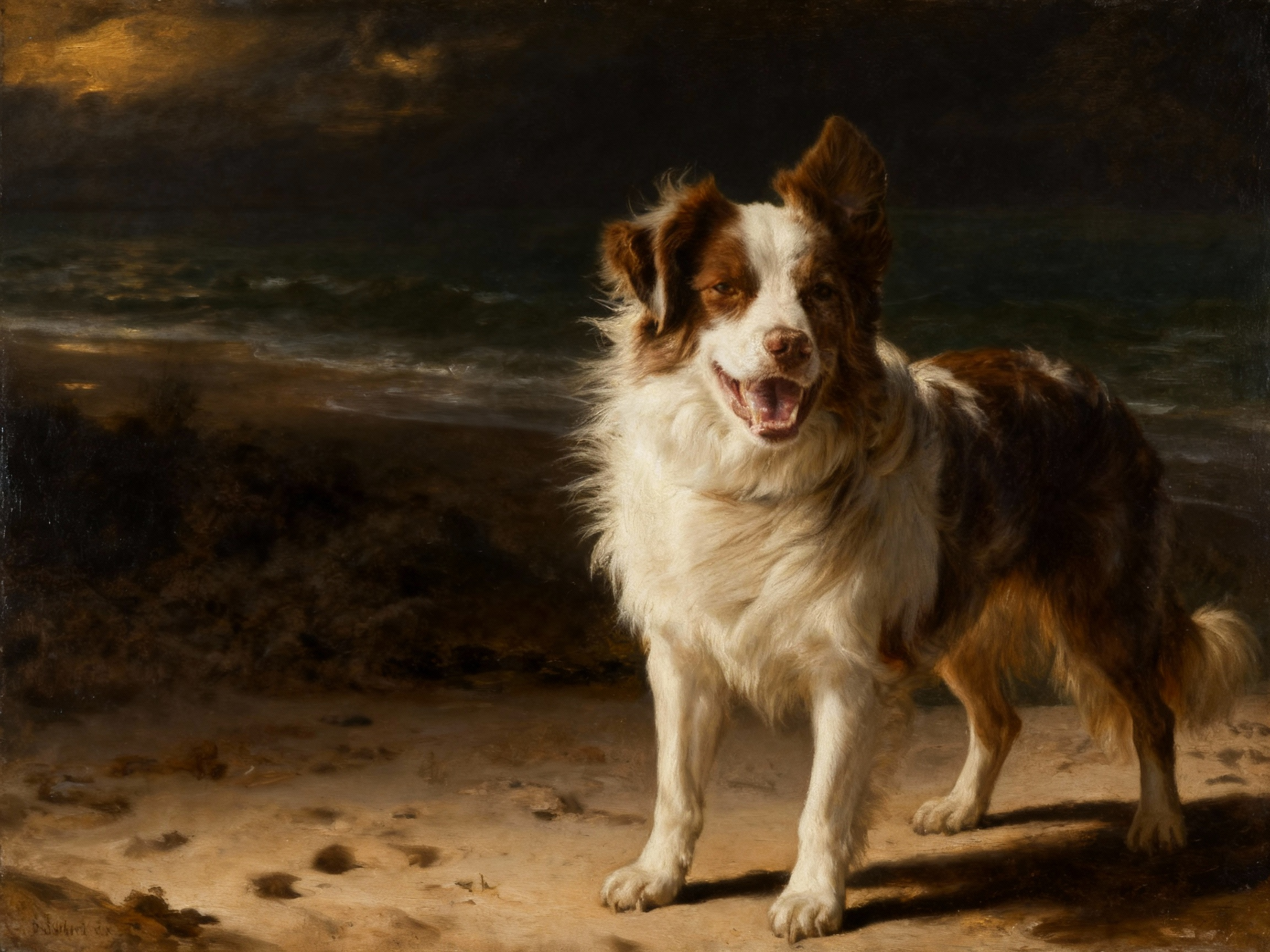Pet portrait example