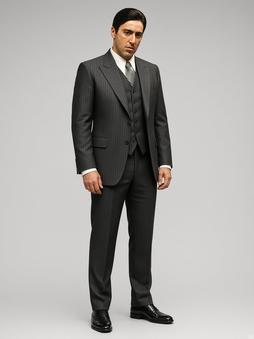 Corleone, full-body portrait