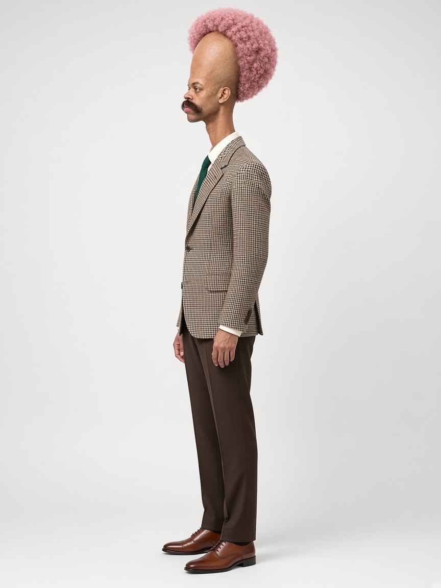 Miky, full-body portrait