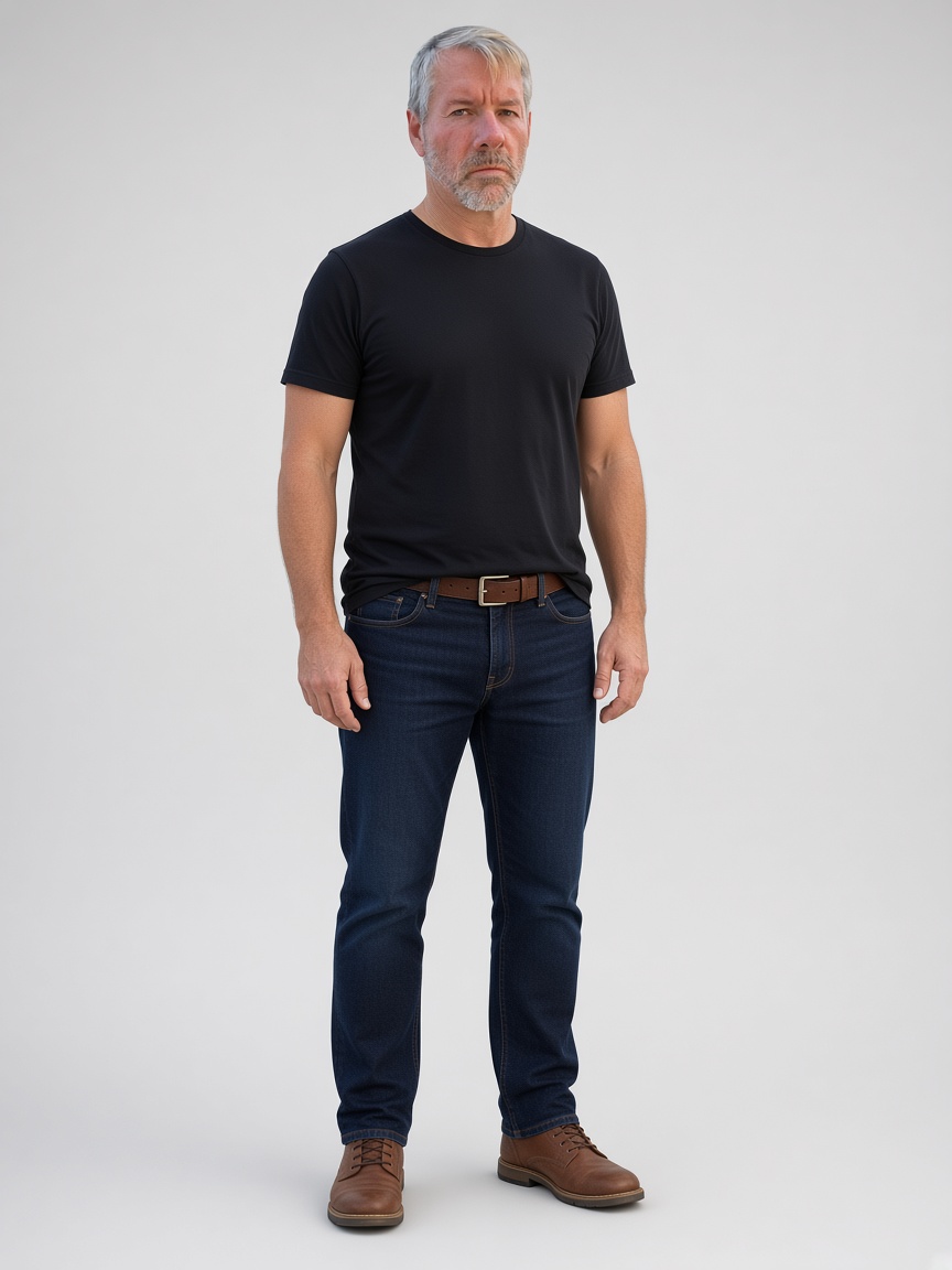 Michael Saylor, full-body portrait