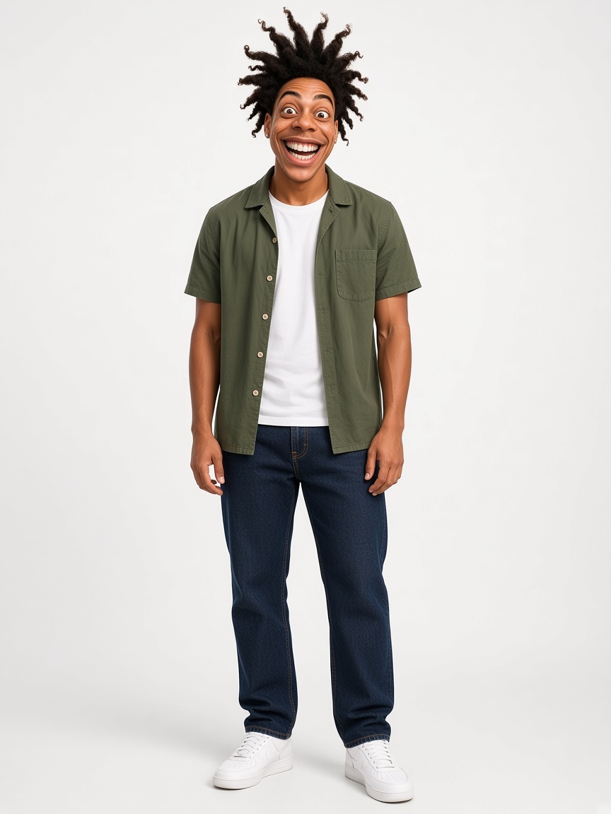 Rook, full-body portrait