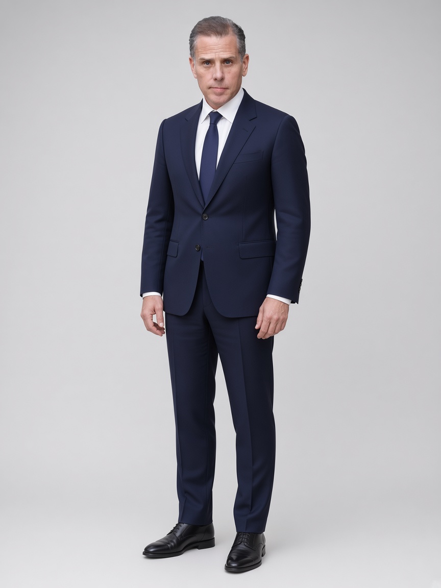 Hunter Biden, full-body portrait