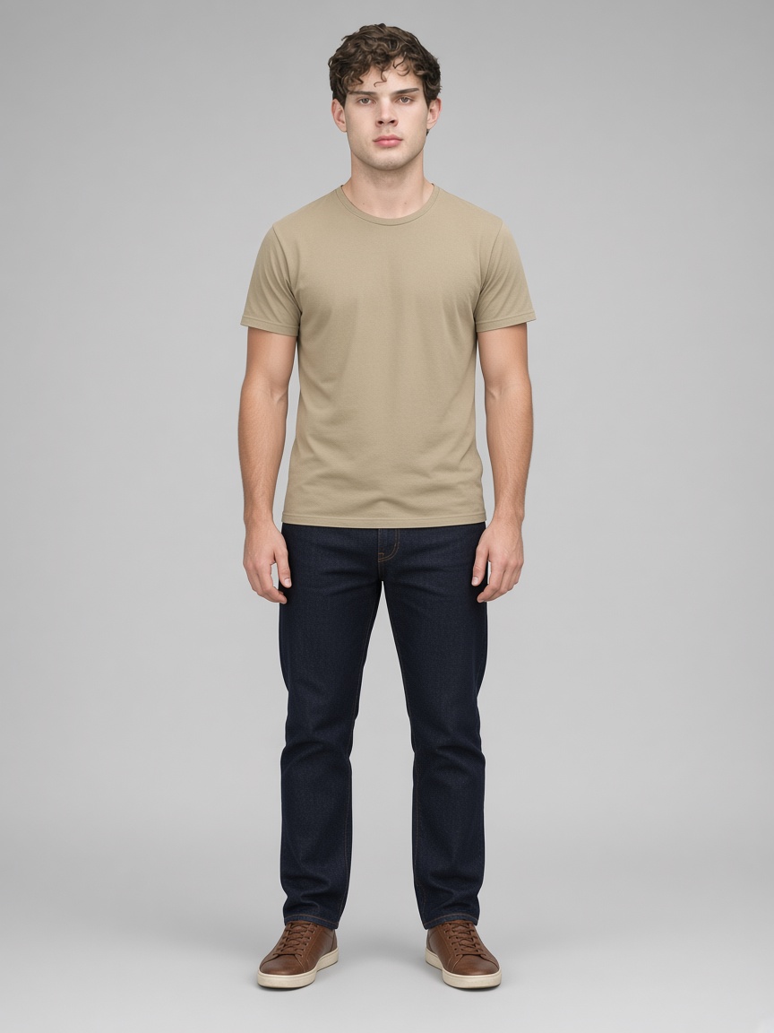 Clav, full-body portrait