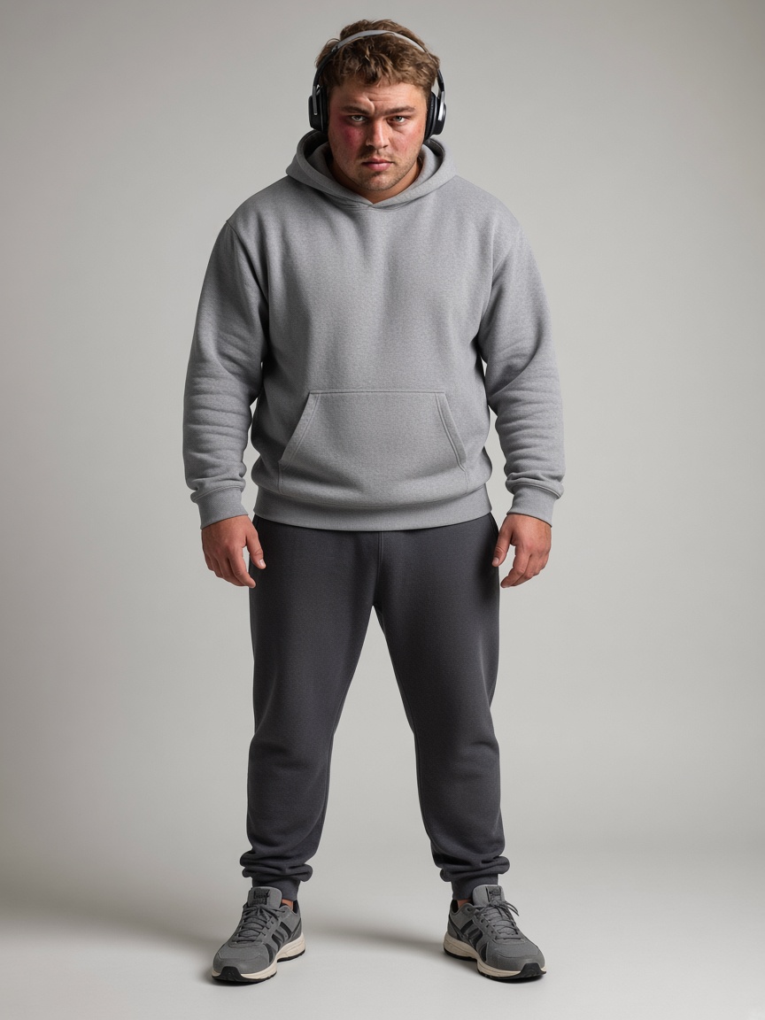Harold, full-body portrait