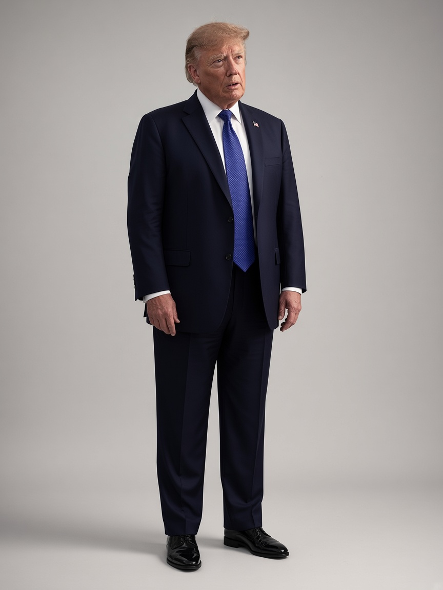 Truphil, full-body portrait