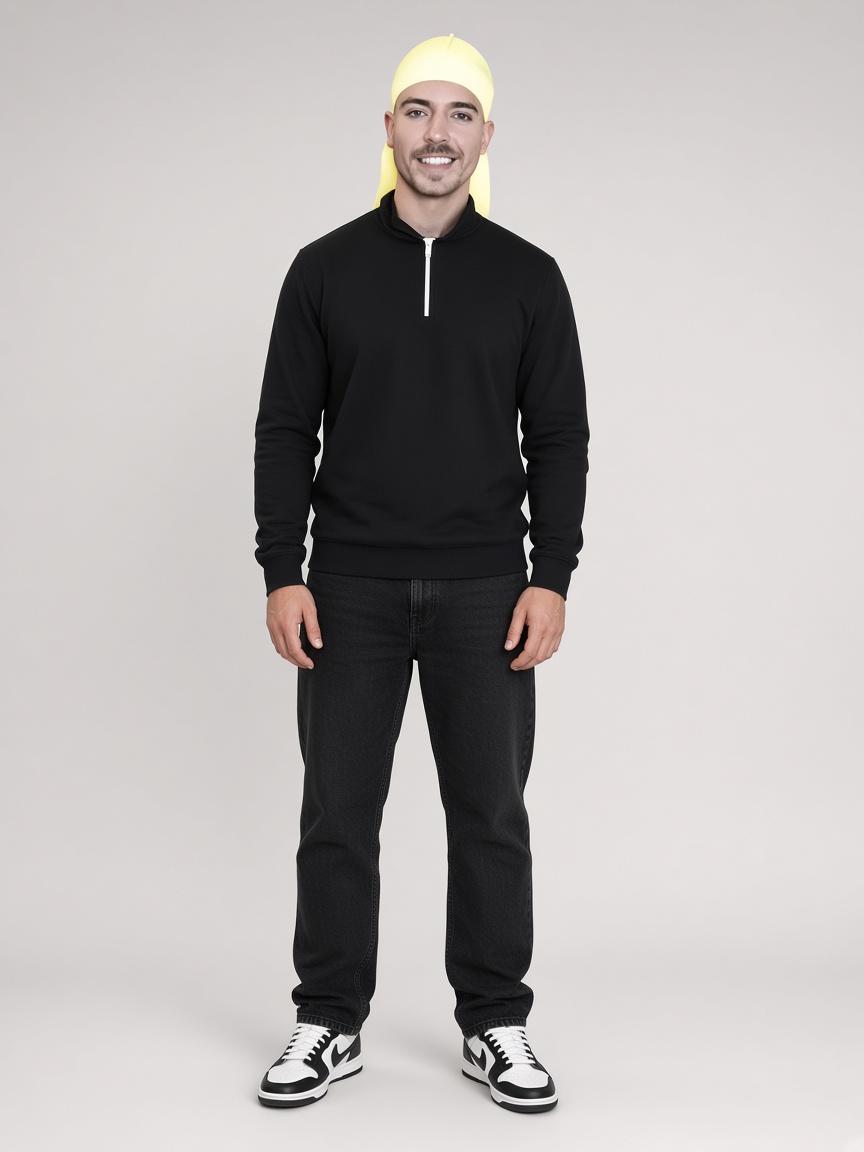 MrLean, full-body portrait