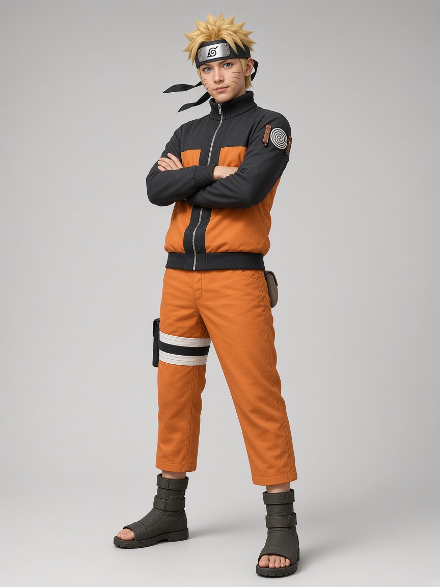Naruto Uzumaki, full-body portrait