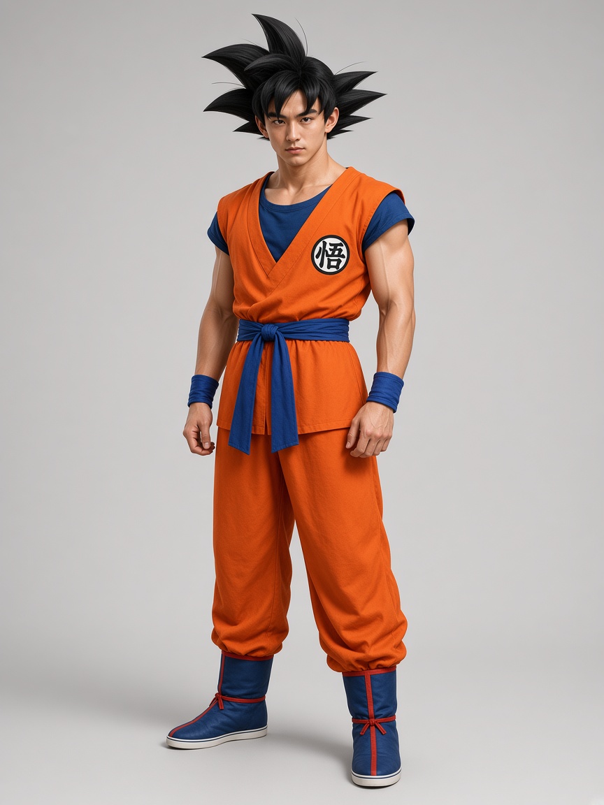 Kakarot, full-body portrait