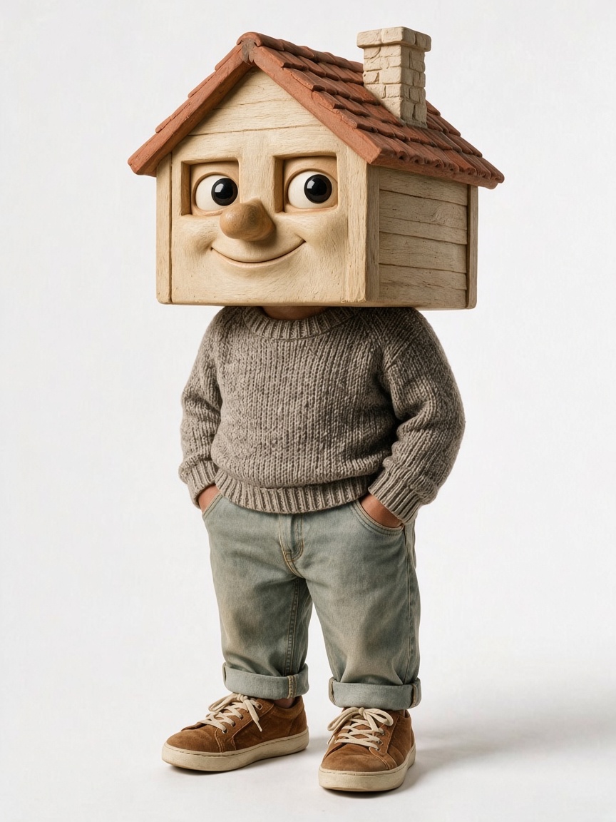 CHILL HOUSE, full-body portrait