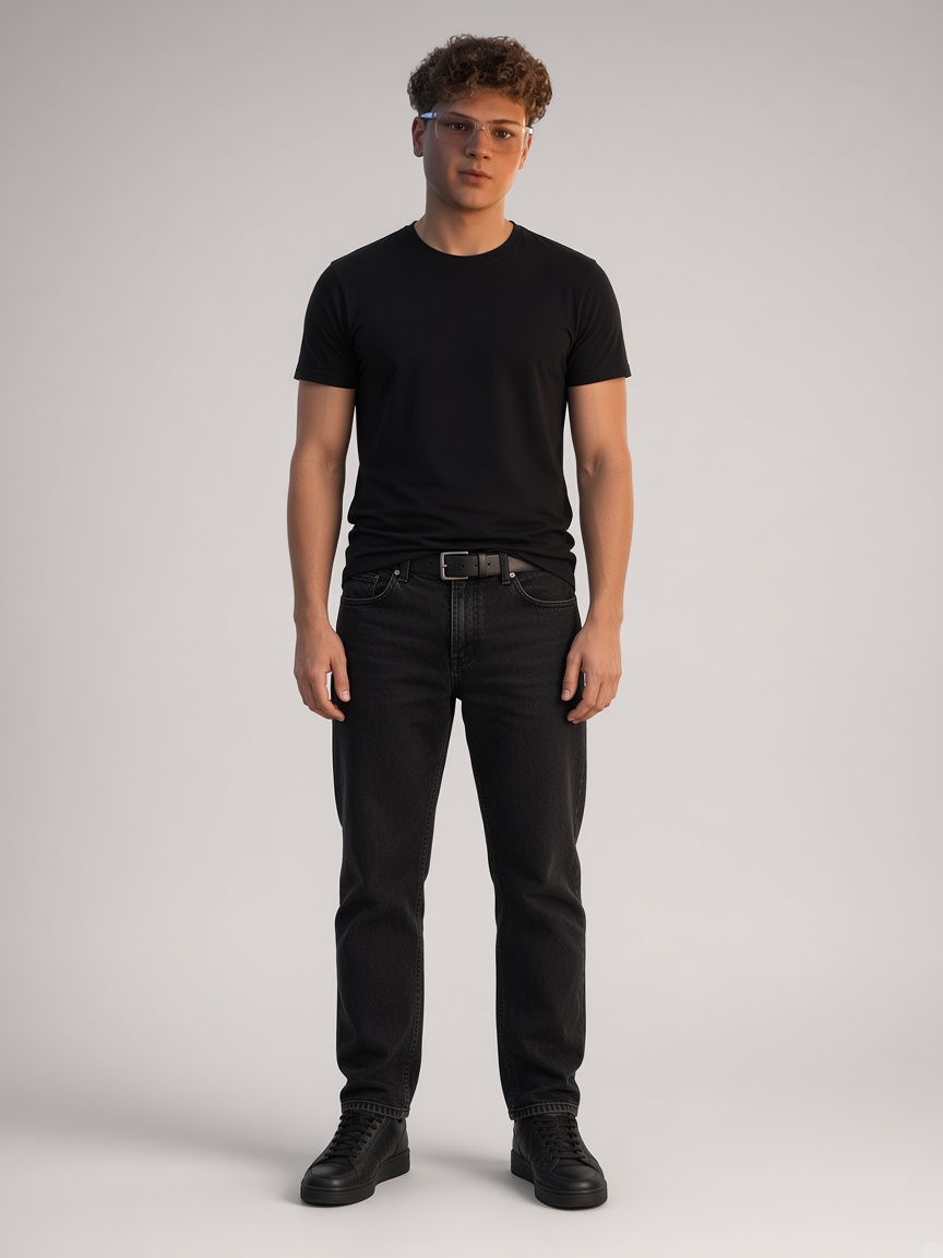 The Mentor, full-body portrait