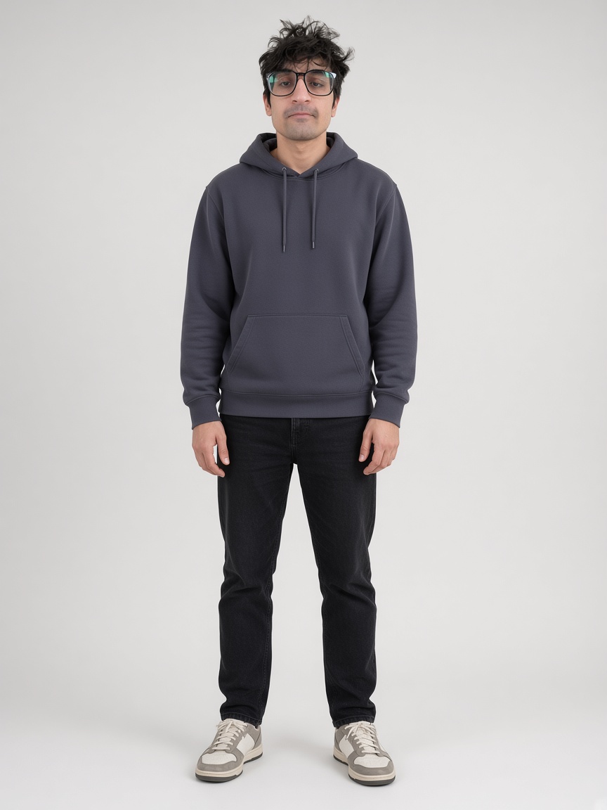 Frank De God, full-body portrait