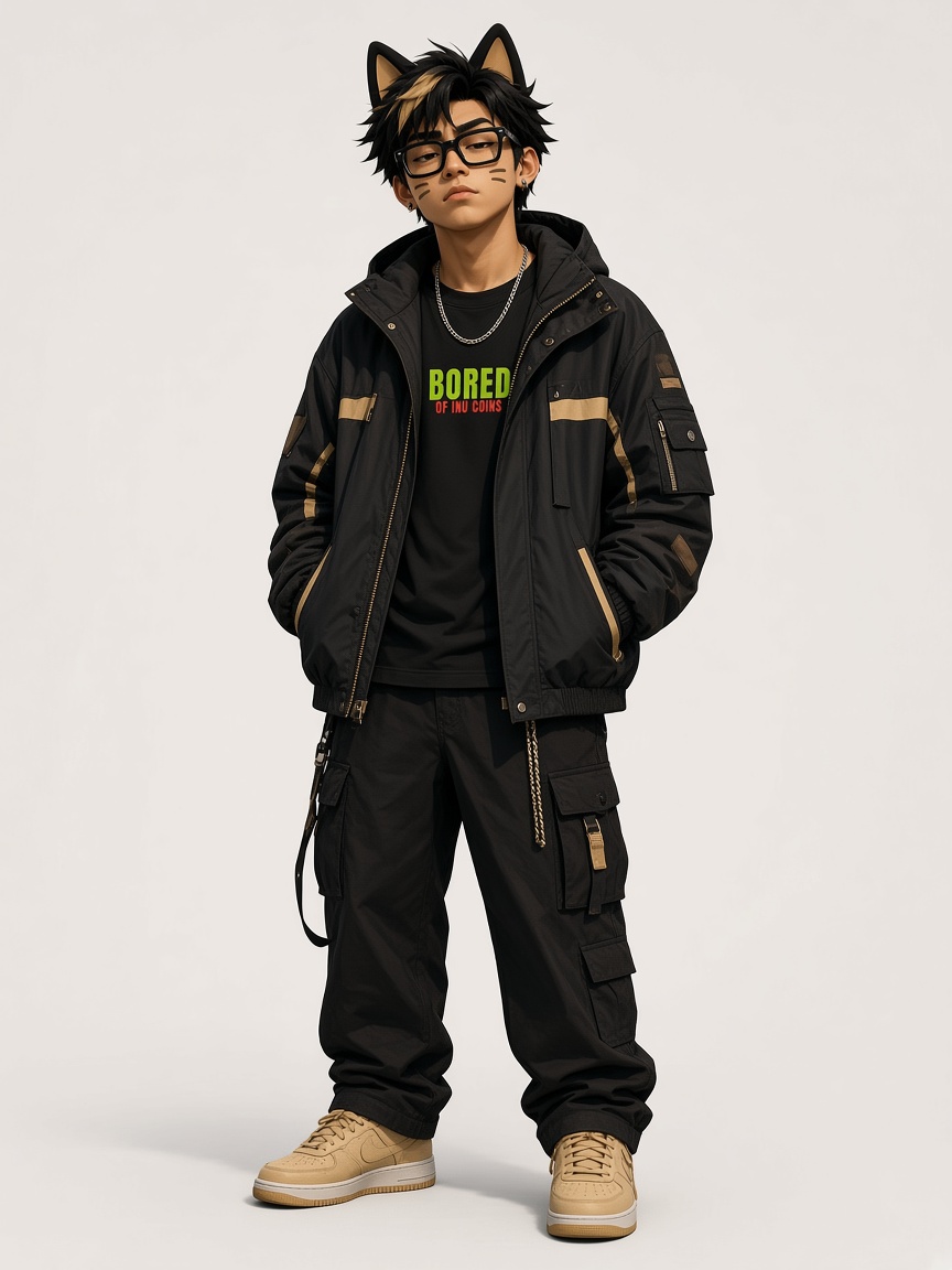 Boinuc, full-body portrait