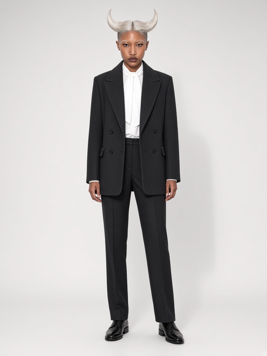 Bullana, full-body portrait