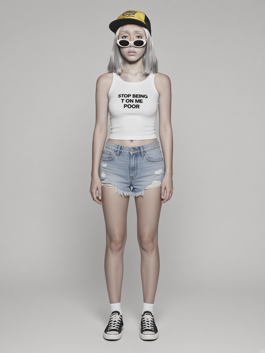 Higg Alon, full-body portrait