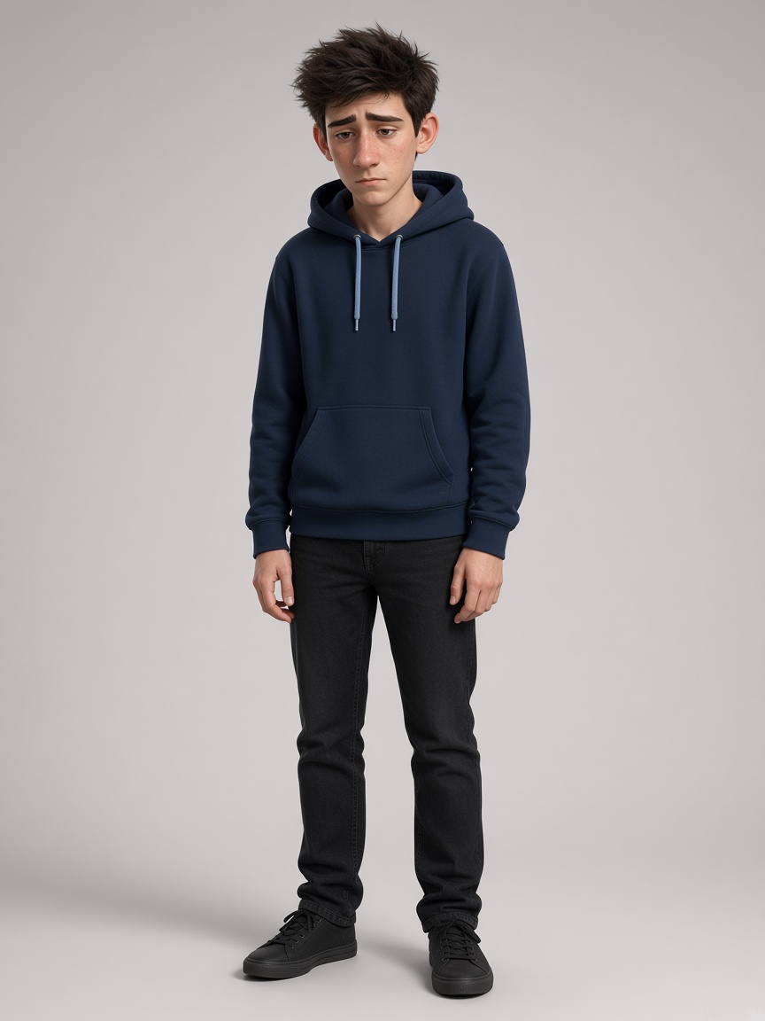 Markodex, full-body portrait