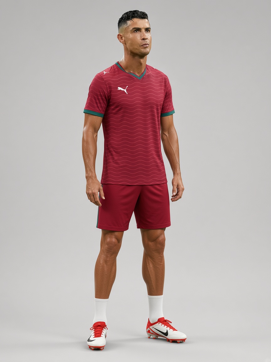 Cristiano, full-body portrait