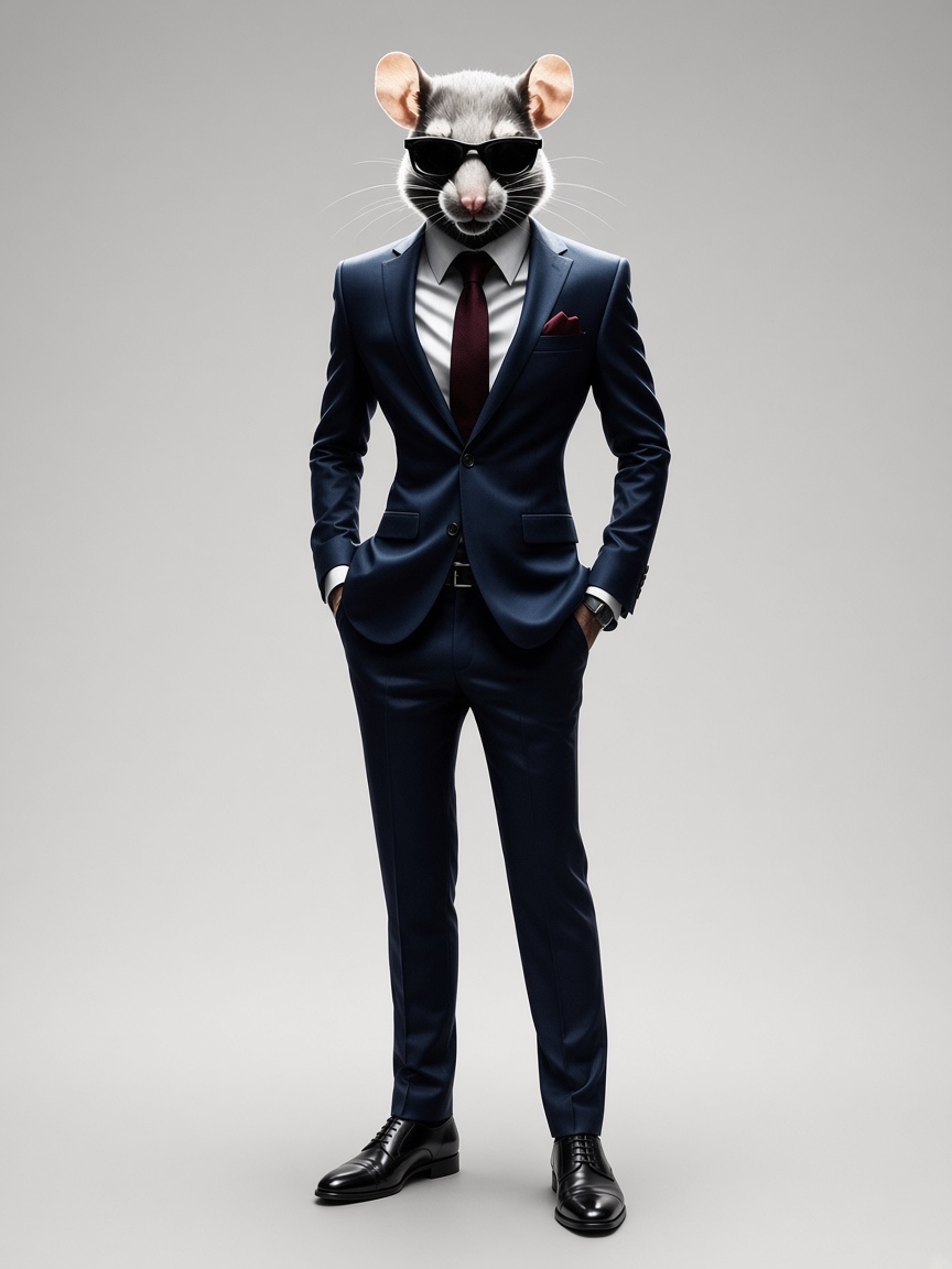 Tim Cheese, full-body portrait